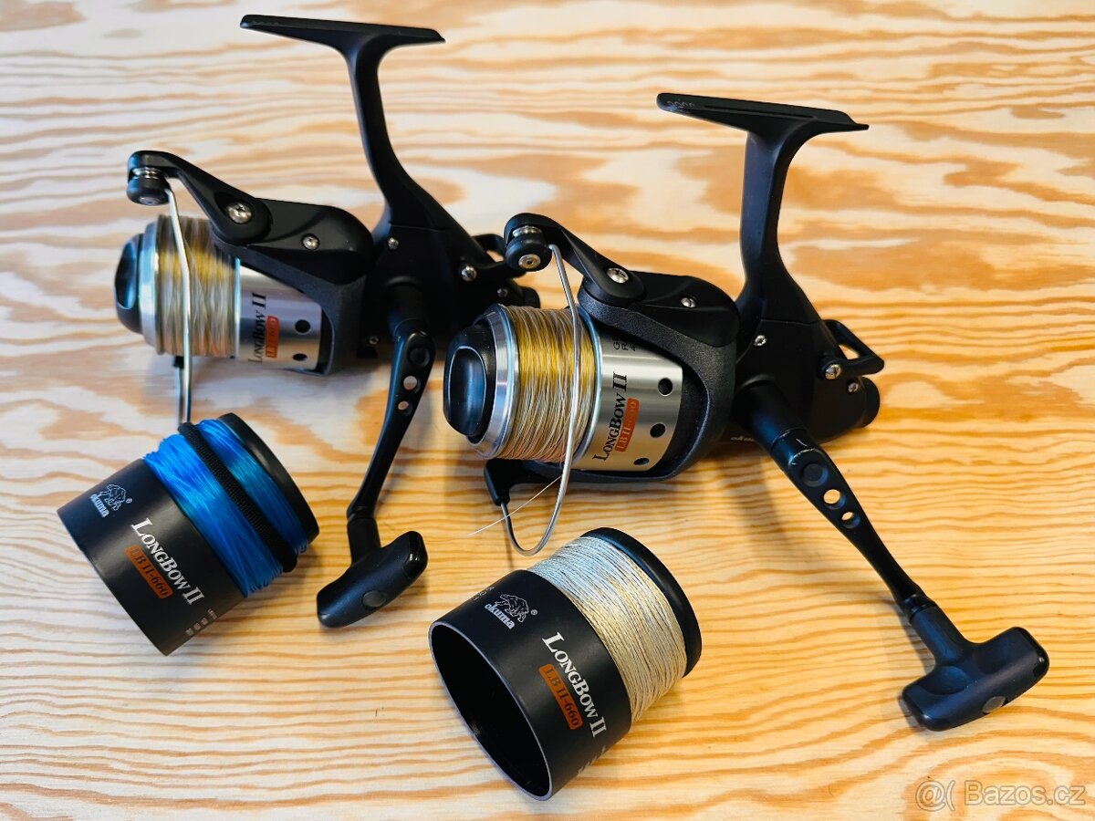 2 NAVIJÁKY BAITRUNNER OKUMA LONGBOW II LB 660