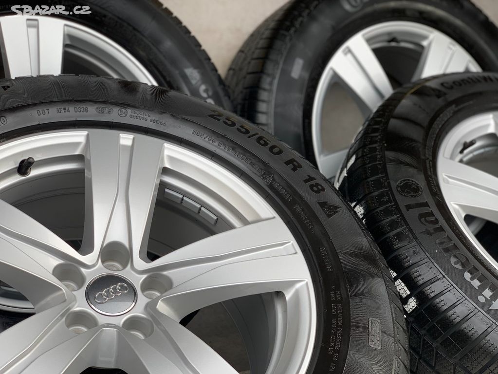 Originální kola AUDI Q7 5x112 R18 ZIMNÍ PNEU č.H39