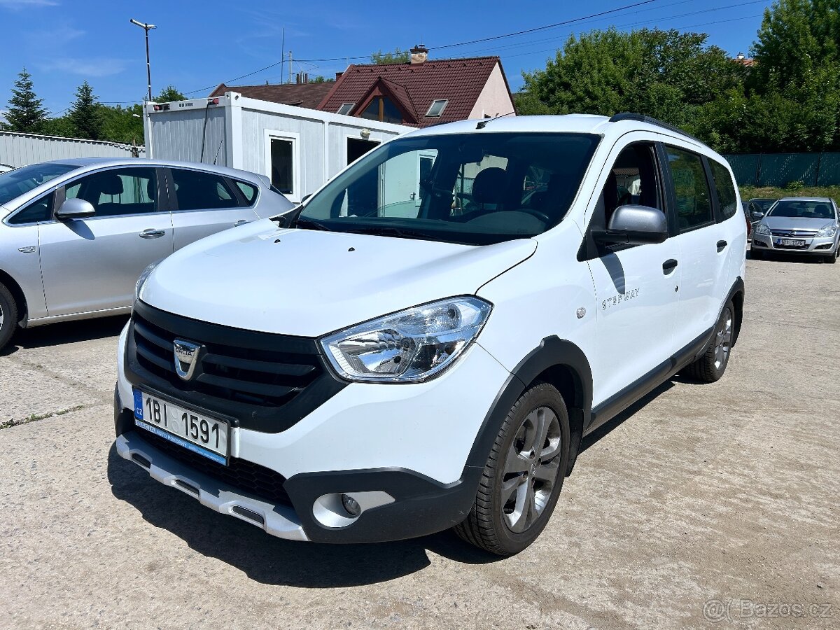 Dacia Lodgy, po velkém servise, 7 míst, tažné, odpočet DPH