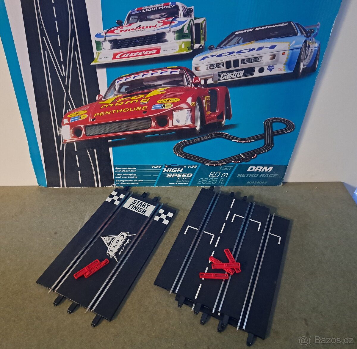 Carrera autodráha startovací rovinky