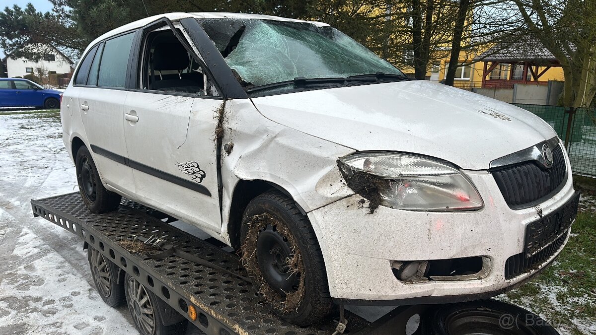 Rozprodám na díly Škoda Fabia II 1.4tdi