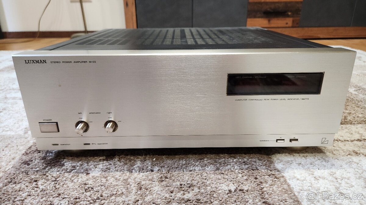 Zesilovač Luxman M03