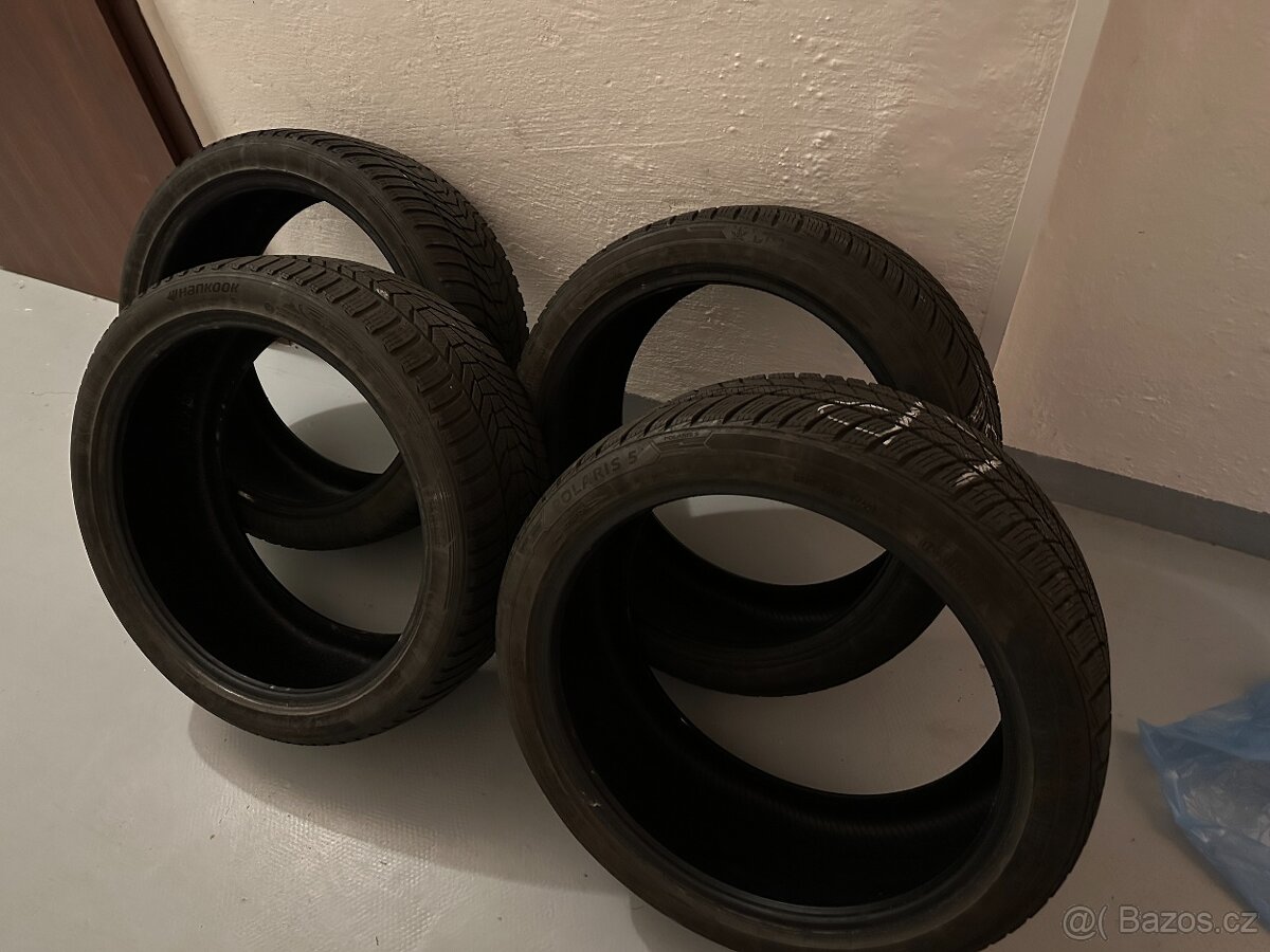 2x zimni pneu Hankook winter icept evo3 + 2x zimni pneu Bar