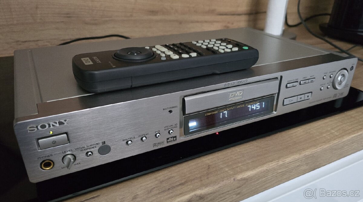 Dvd přehrávač Sony DVP S735D ve 100% stavu