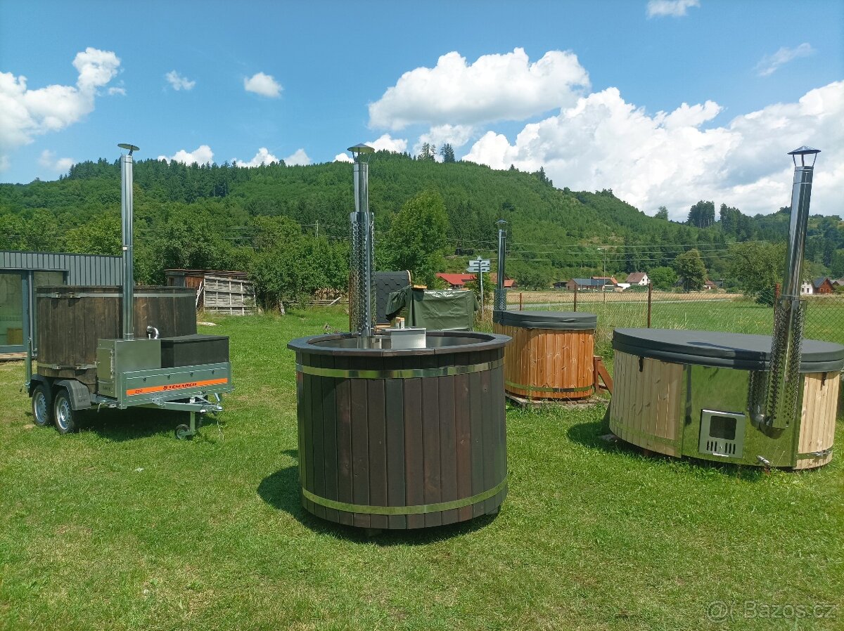 Koupací sud Marivox 1,5m, koupací káď, HOT TUB, skladem