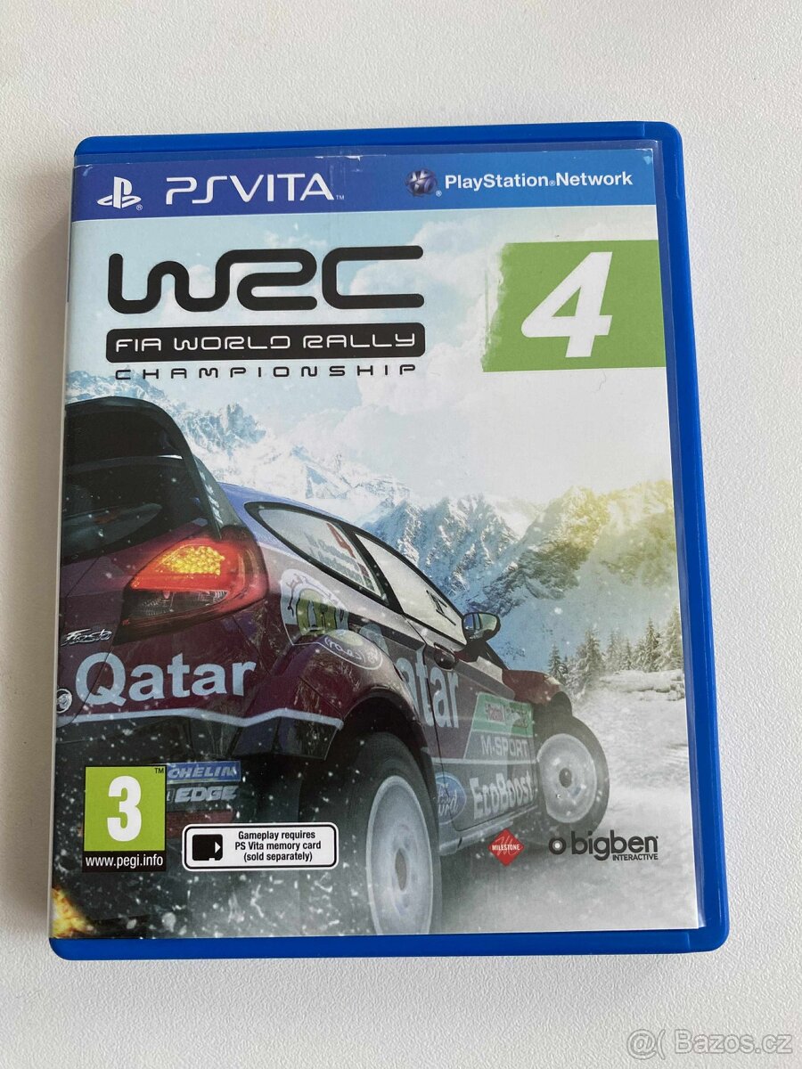 WRC: FIA World Rally Championship 4 (PS Vita)