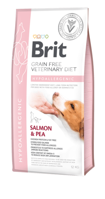Brit GF Veterinary Diets Dog Hypoallergenic 12 kg