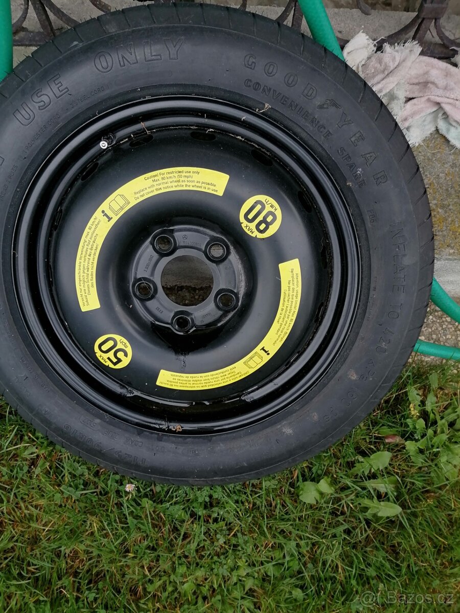 Dojezdove kolo úzké škoda vw audi atd 16tka