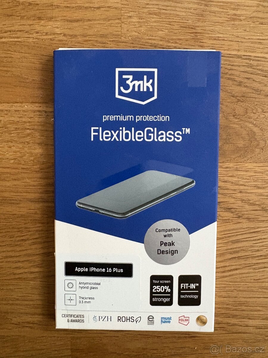 Krycí folie na IPhone 16 plus FLEXIBLEGLASS