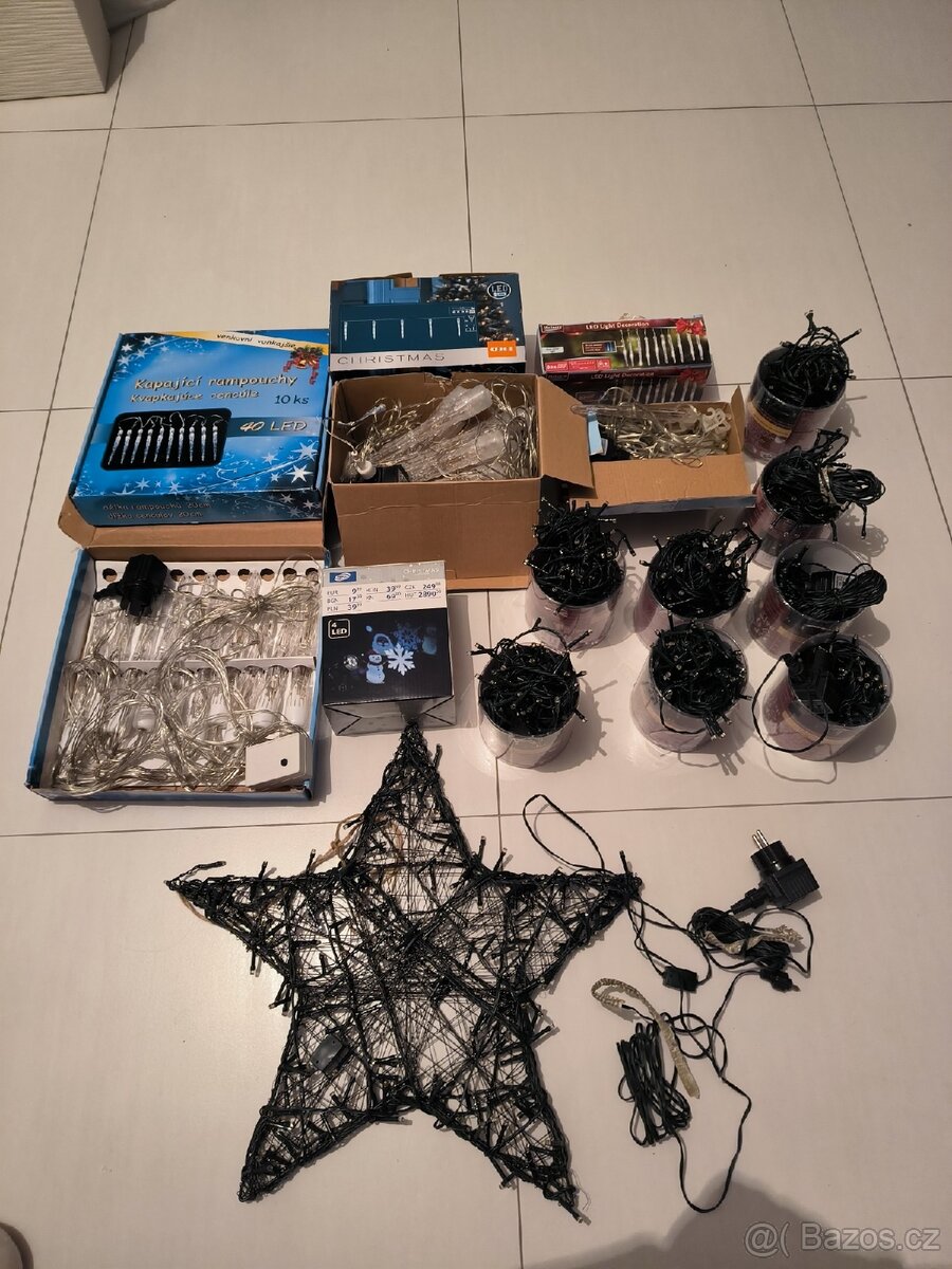 Set vánoční osvětlení LED sada SPĚCHÁ