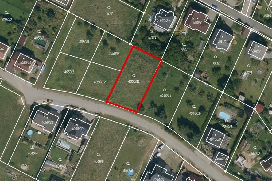 Prodej stavebního pozemku - Nový Malín 766m2