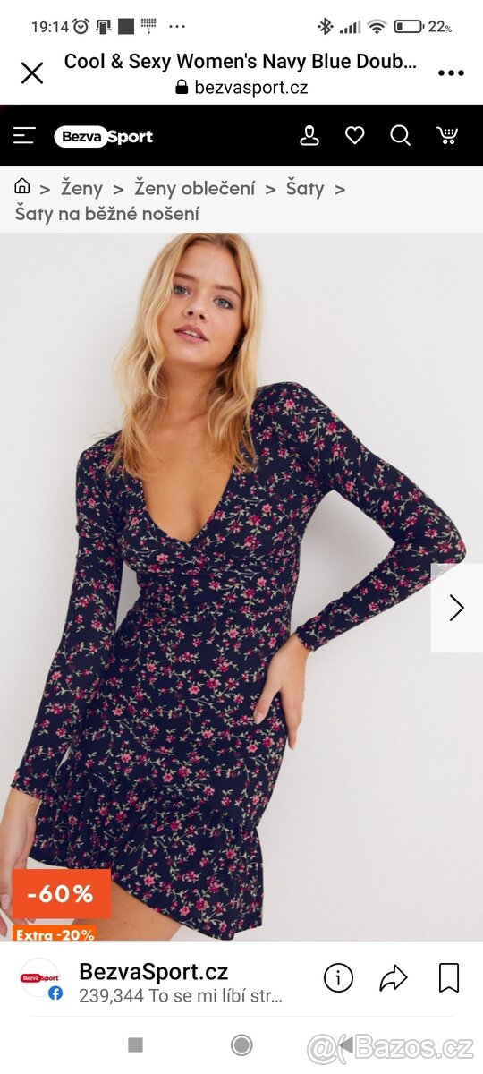 Nové dámské šaty vel.38