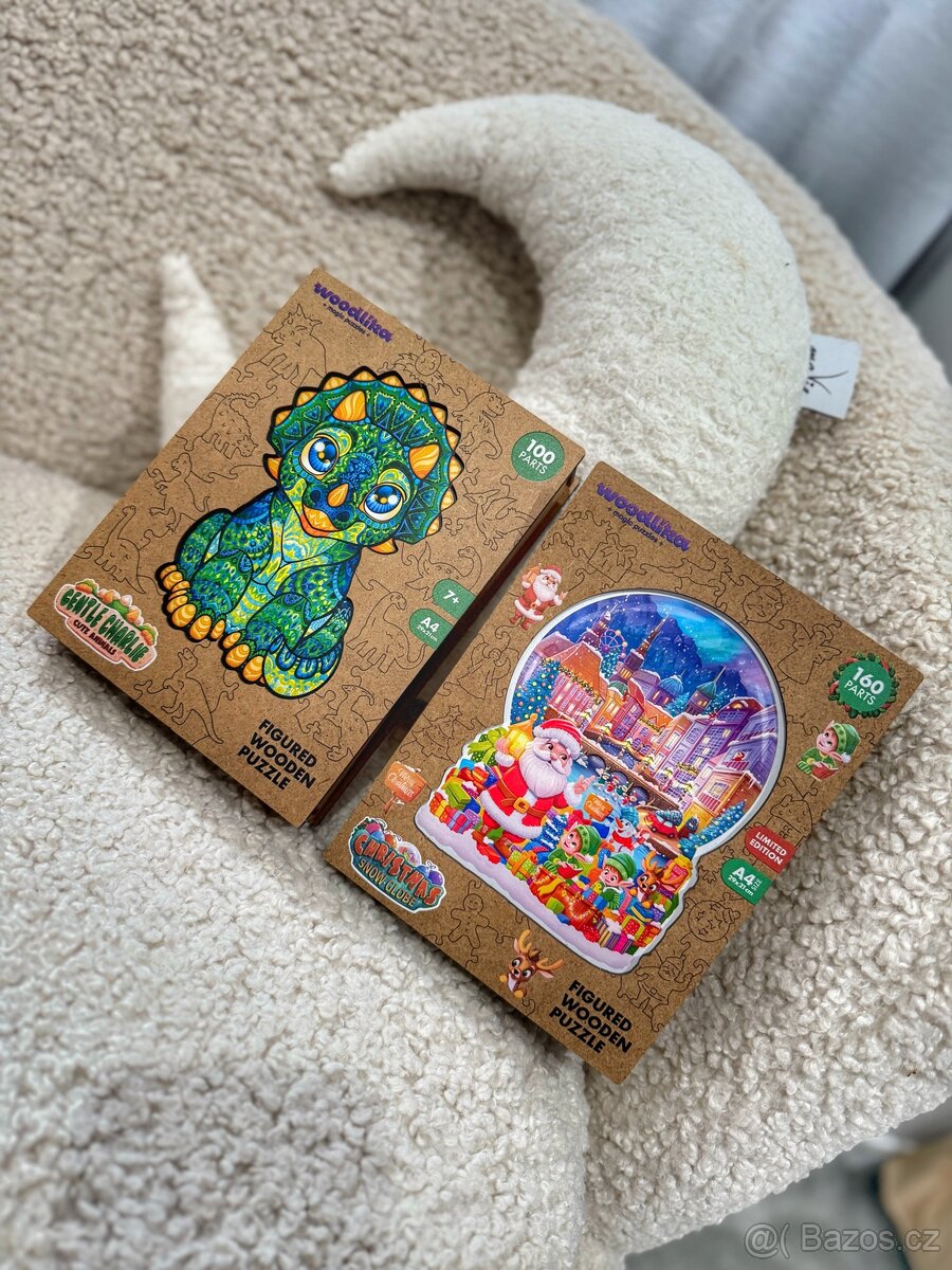 Luxusní, dřevěné puzzle WOODLIKA