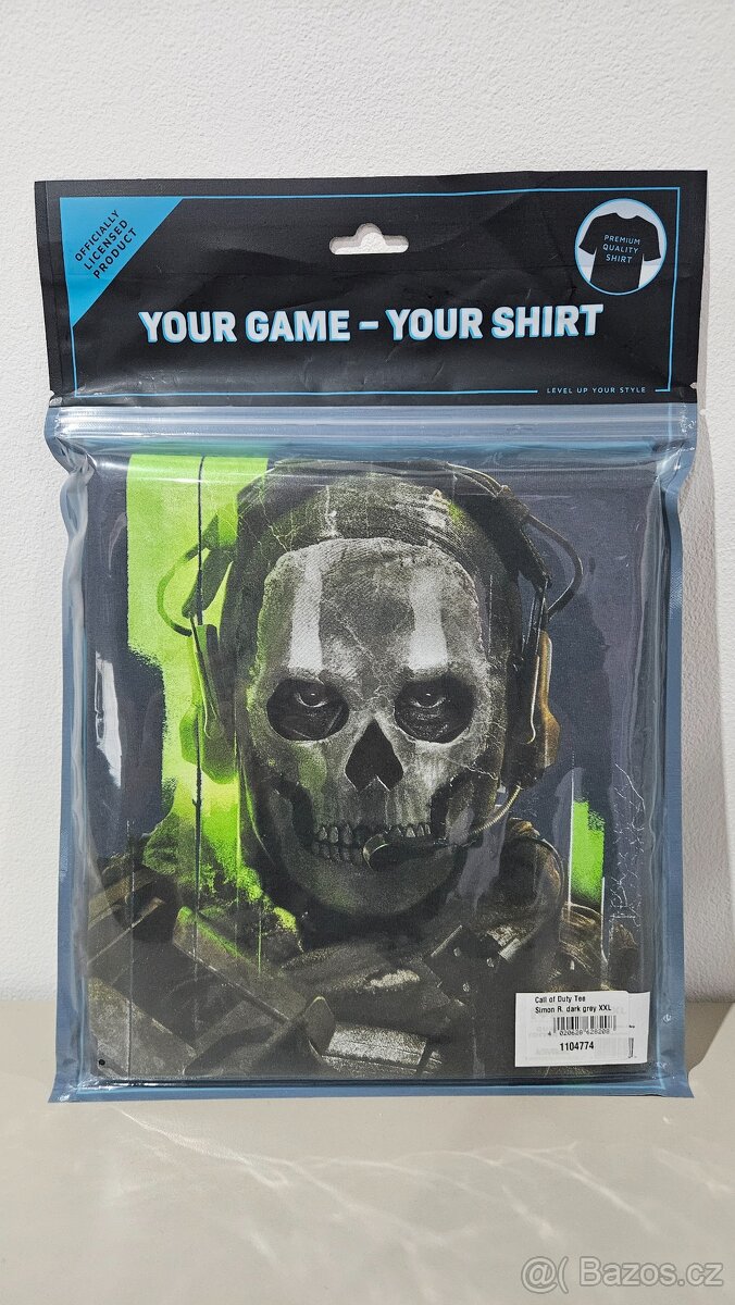 Tričko Call of Duty: MW 2 - Simon Riley / XXL