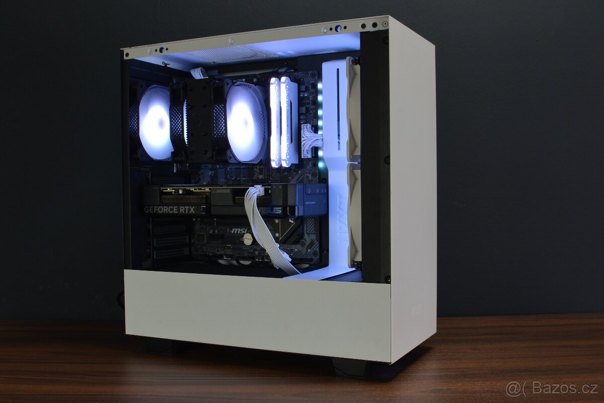 Herní PC - RTX 4070  / Ryzen 5600X  / 1TB / 32GB