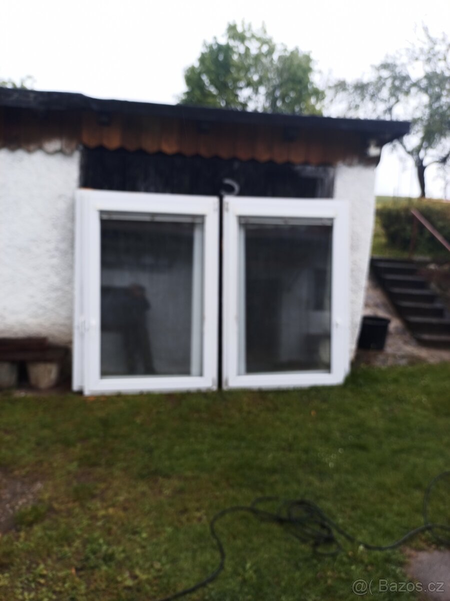 Plastová okna použita