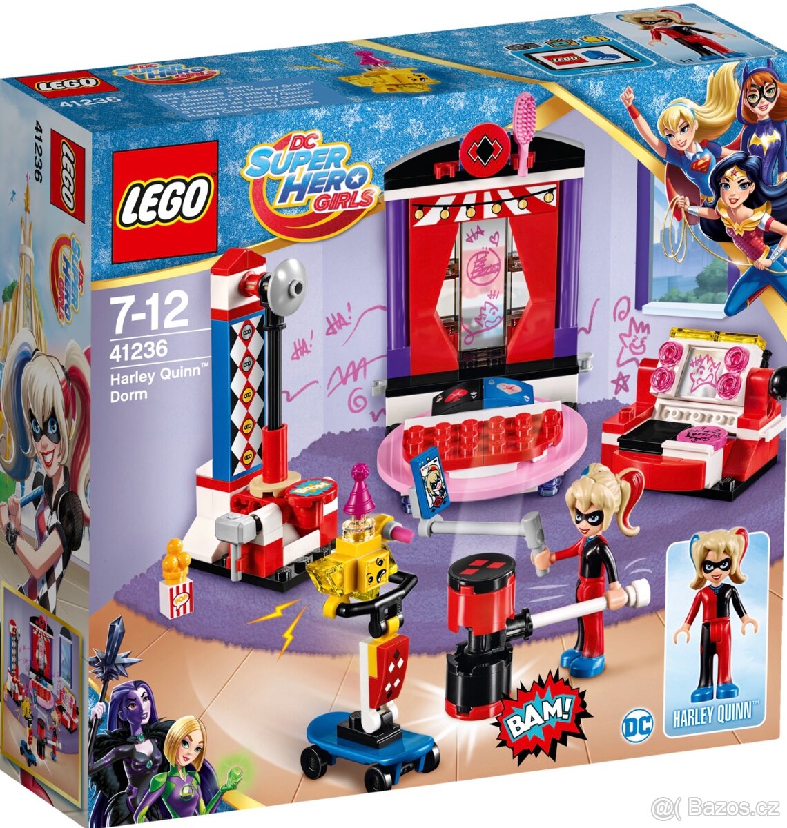LEGO DC Super Hero 41236 Girls Sypialnia Harley Quinn