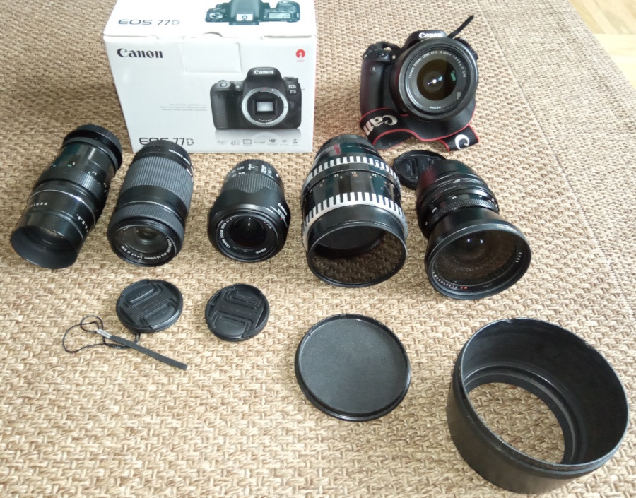 Canon EOS 77D + EF-S 18-55mm f/3,5-5,6 IS STM