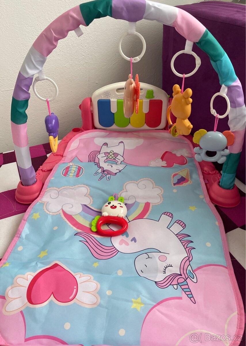 Hrací podložka - růžová