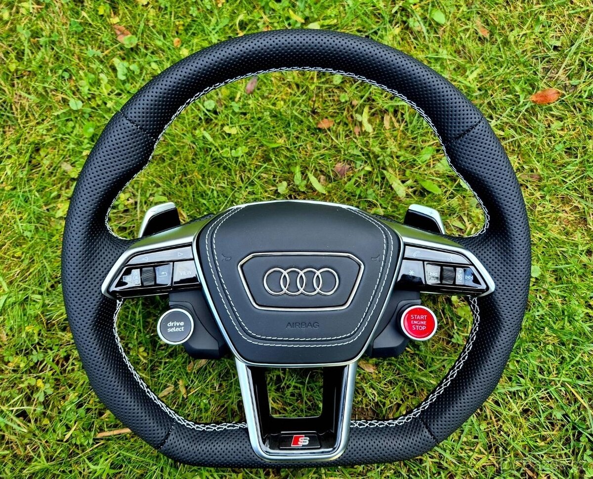 VYHRIEVANY AUDI VOLANT - sport - START/STOP ovladanie