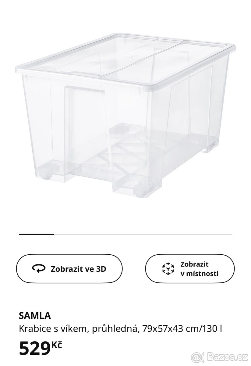 Box ikea 79x57x43