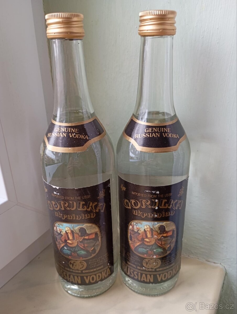 2x vodka Goralka ze SSSR