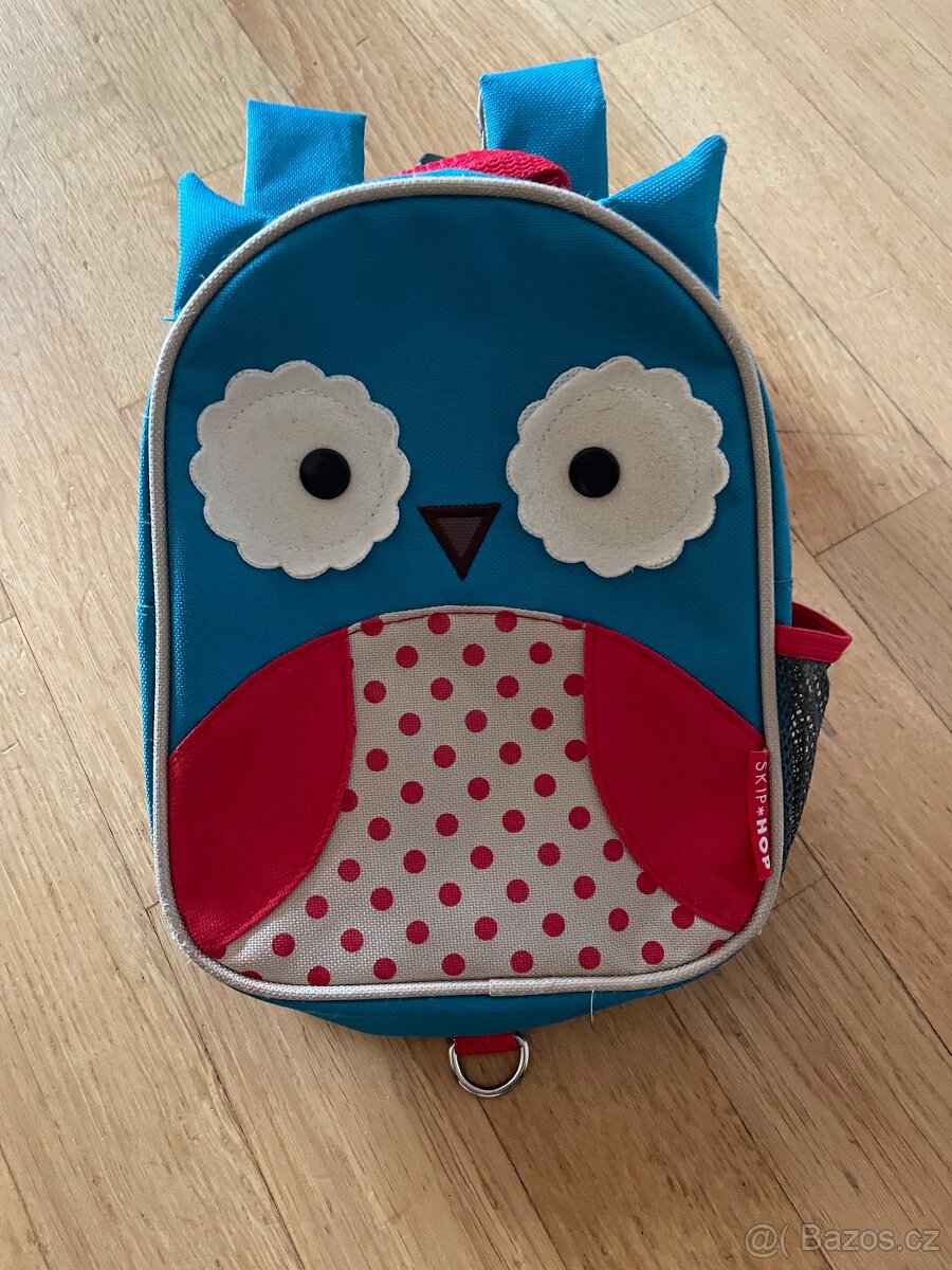 První dětský batoh Skip hop Sovička jako nový