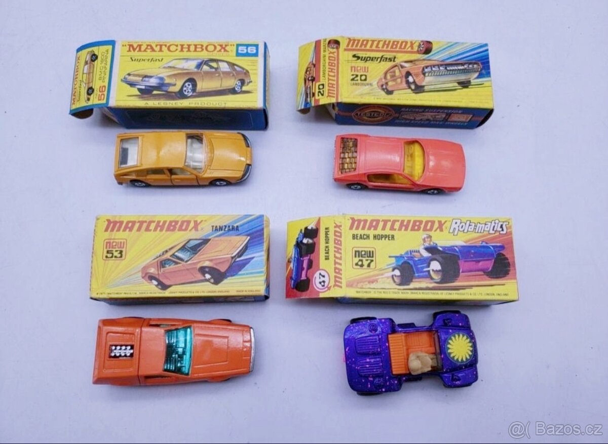 Matchbox autíčka