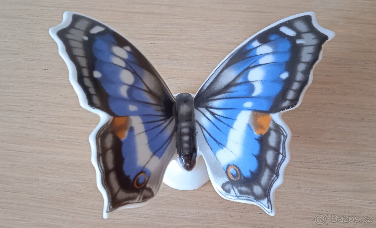 Porcelánový motýl Scheibe-Alsbach