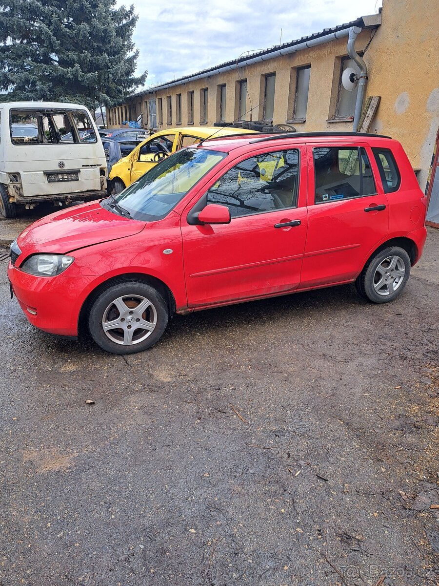 ND z Mazda 2 (DY) 1.2 55kW r.v. 2004
