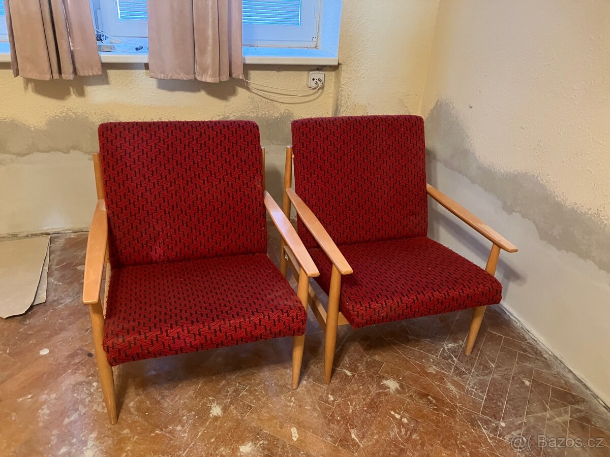 Retro křesla