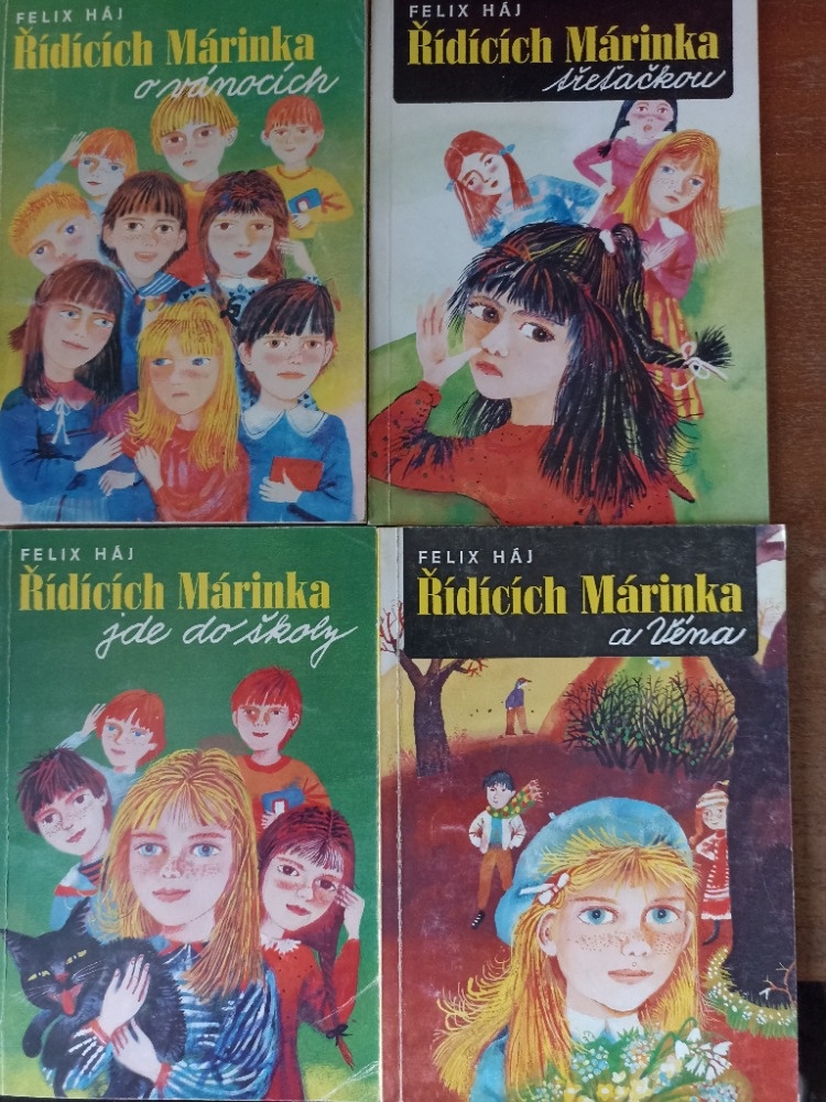 4 knihy Márinka- Felix Háj
