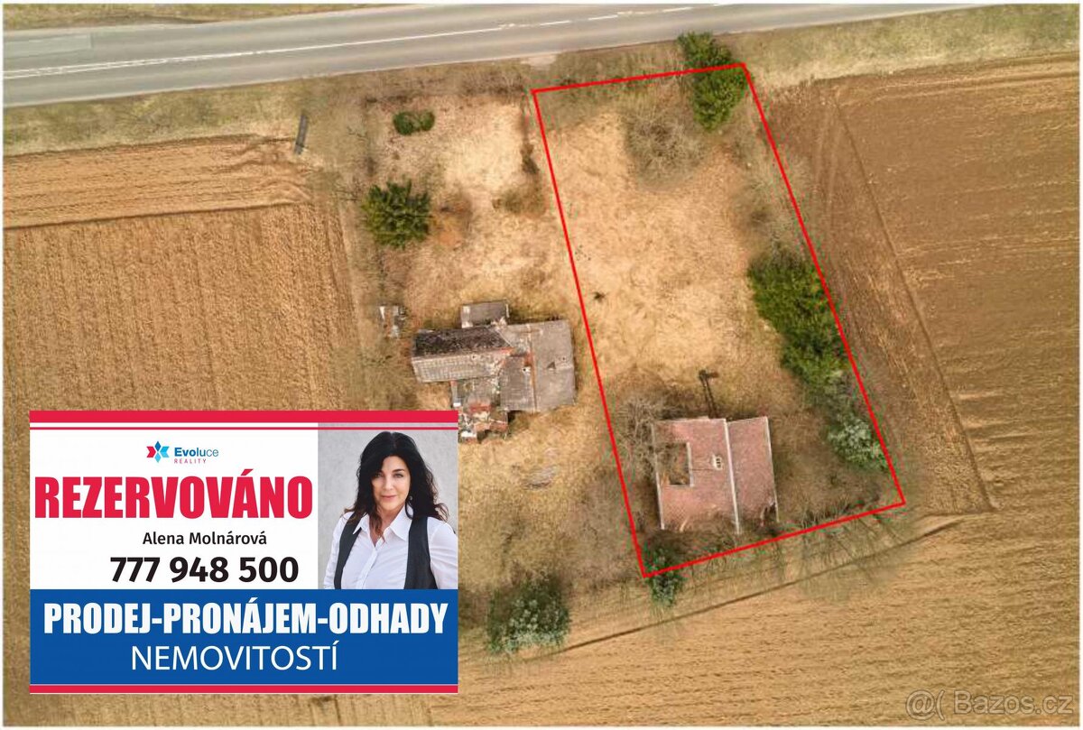 Prodej stavebního pozemku v Trutnově - Volanově