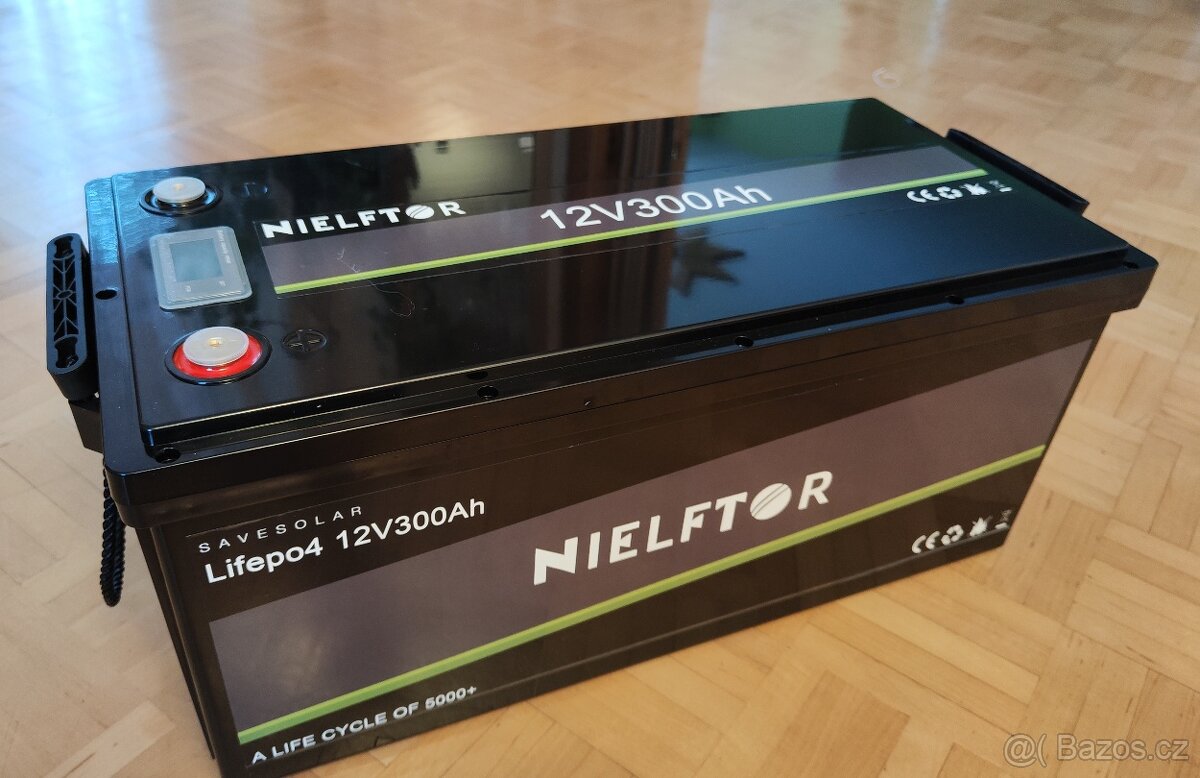 Baterie LiFePO4 Nielftor - 300Ah, 12V BMS