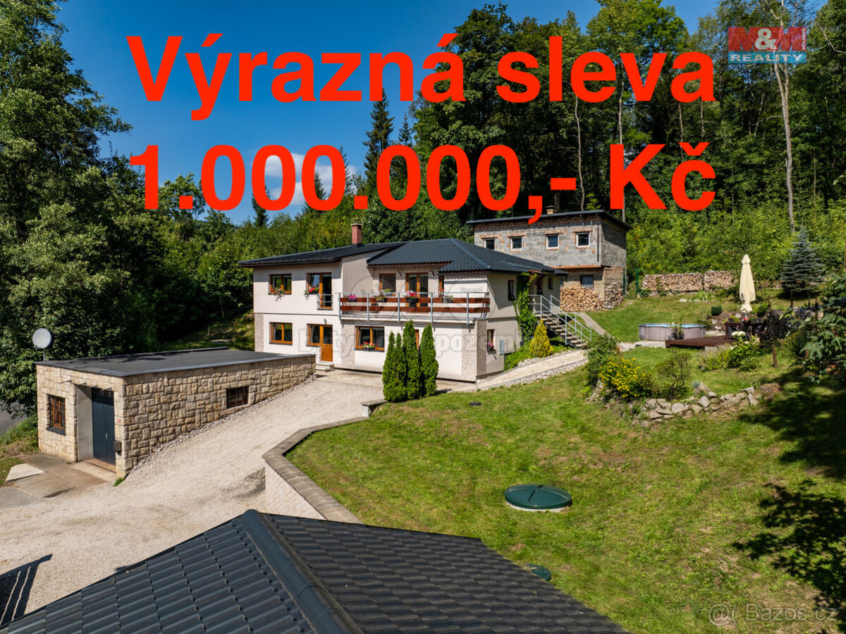 Prodej rodinného domu, 340 m², Janov nad Nisou