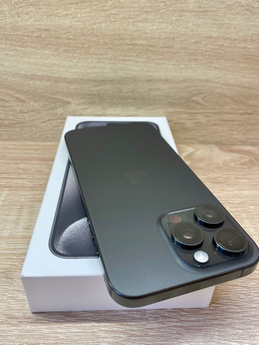 Apple iPhone 15 Pro 256GB Black - ZÁRUKA-