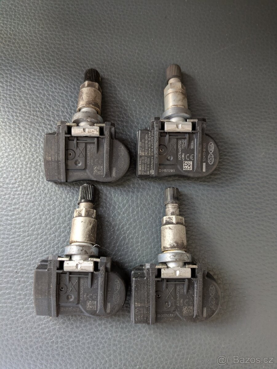 Senzory, čidla tlaku, TPMS, KIA Hyundai