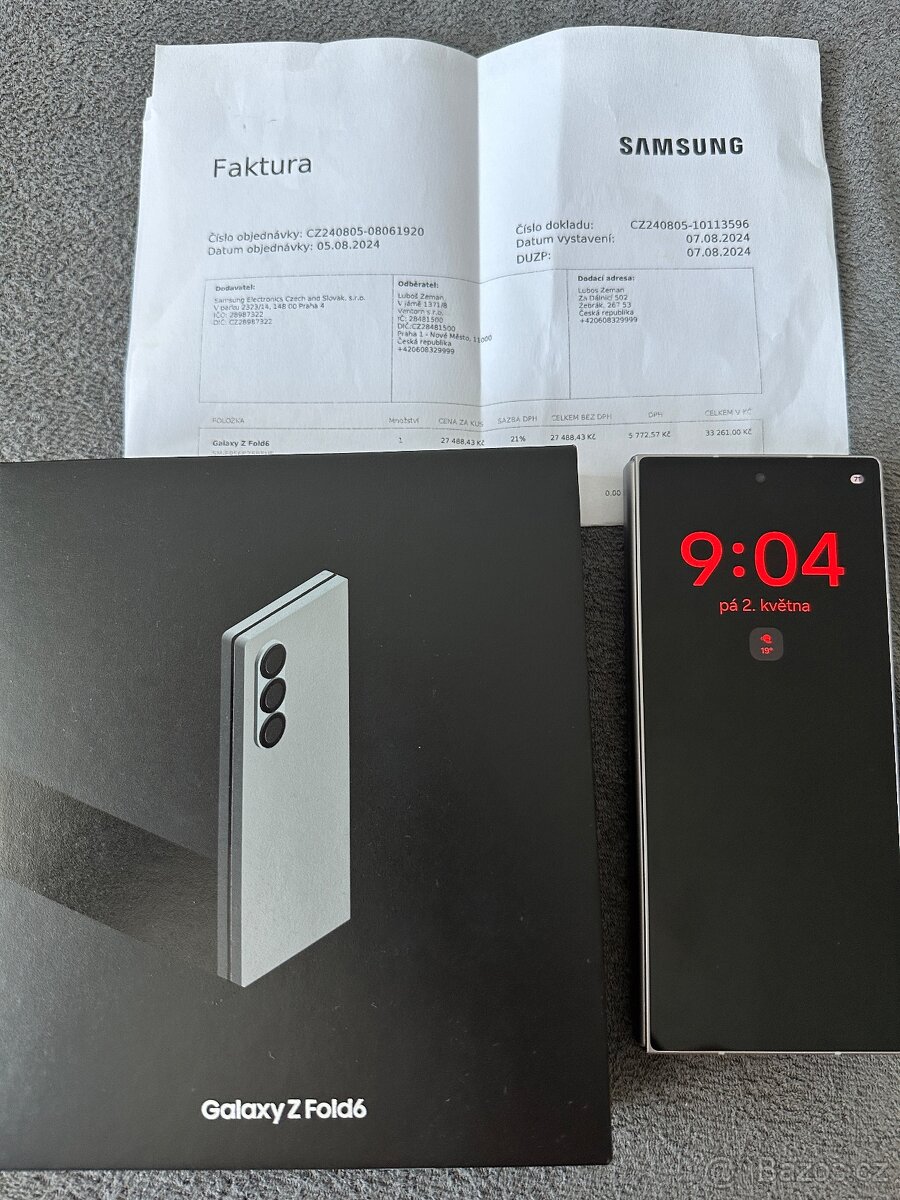 Galaxy Z Fold 6 silver 256GB