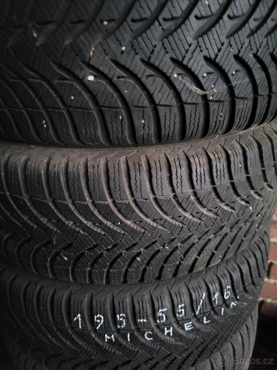 Zimní 195/55 r16 Michelin