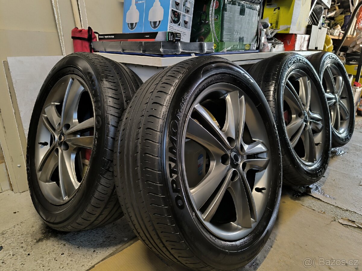 Alu kola Sang yong Korando 5x114,3 r18 Originál, pneu5mm
