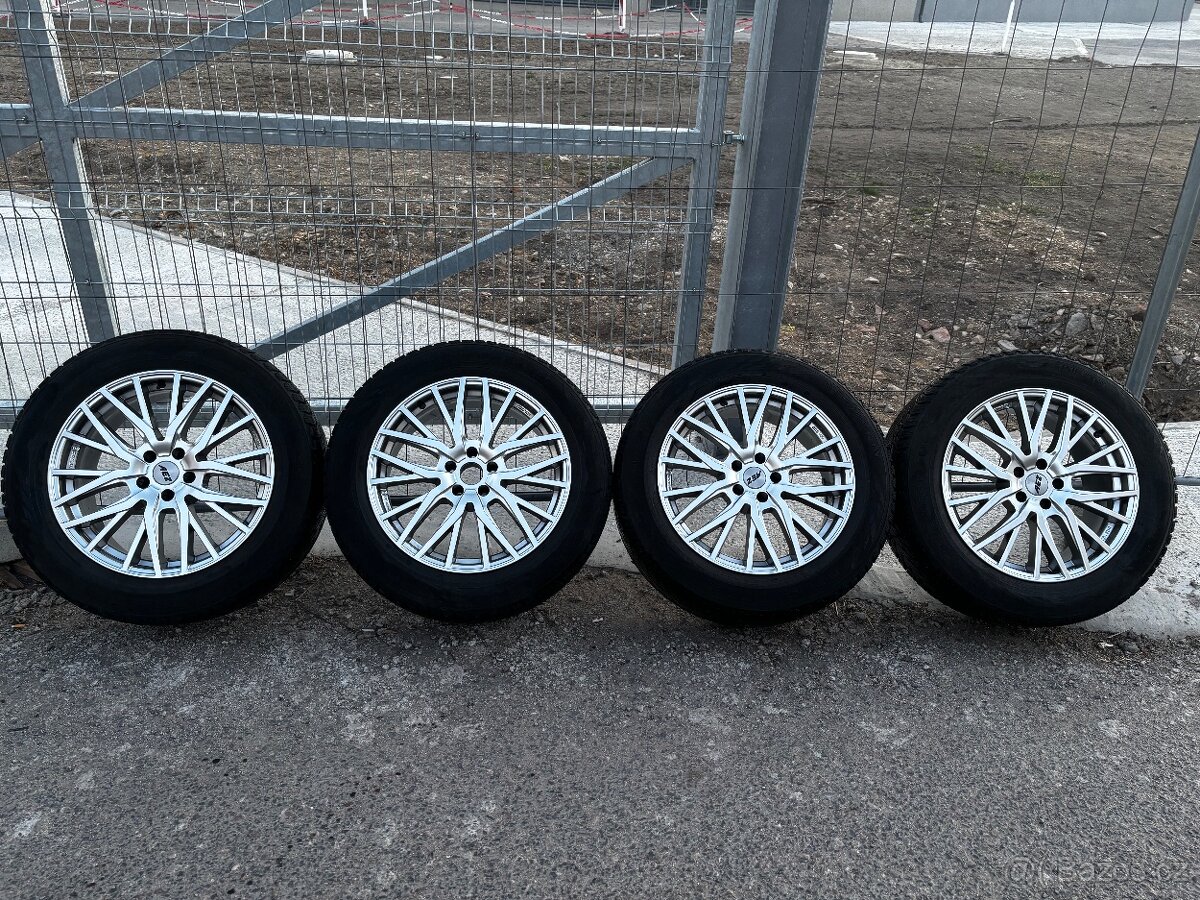 Alu sada touareg 5x112 r19 zimní pneu nokian 255/55/19