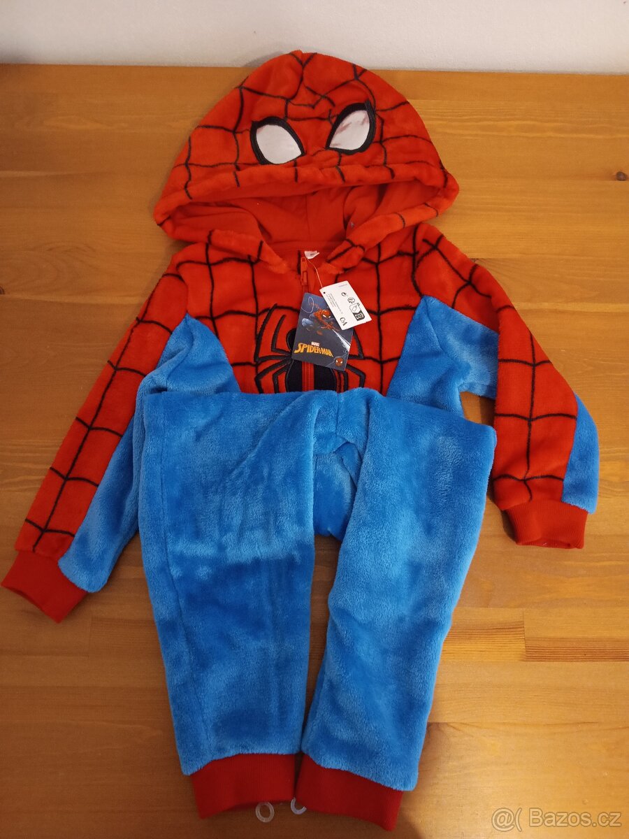 Nový dětský overal C&A Spiderman, vel.98