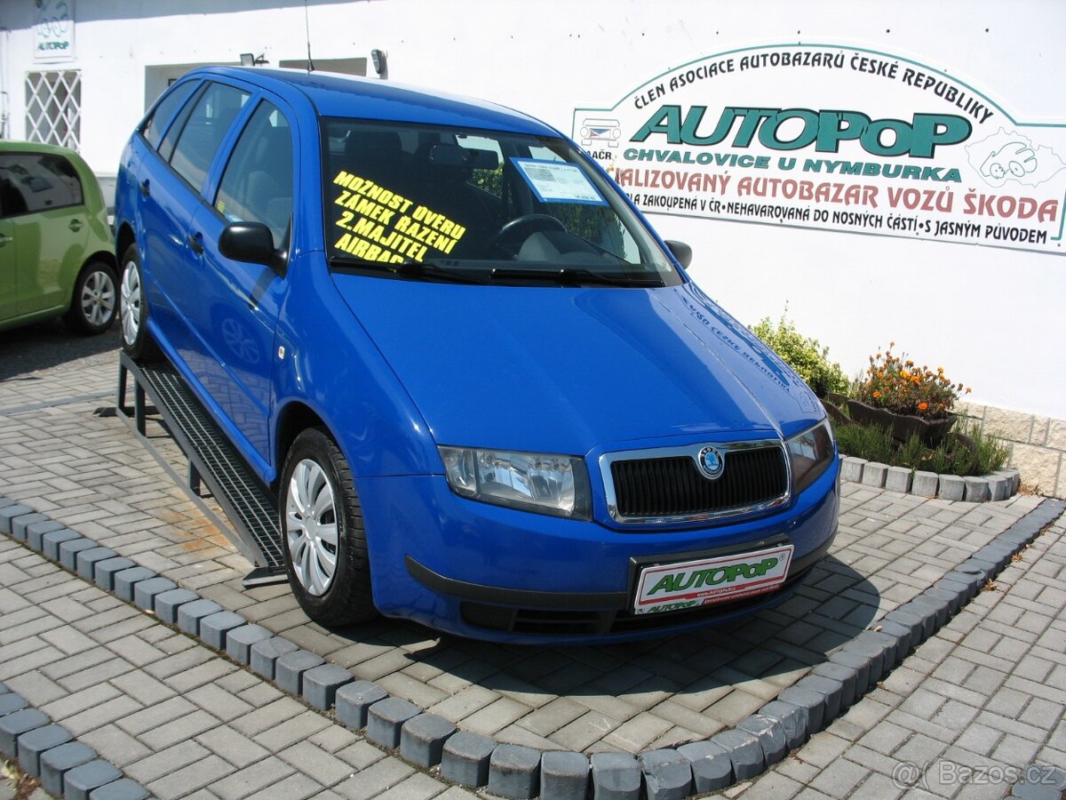Fabia combi 1,2-47 kW, 42.000,-Kč