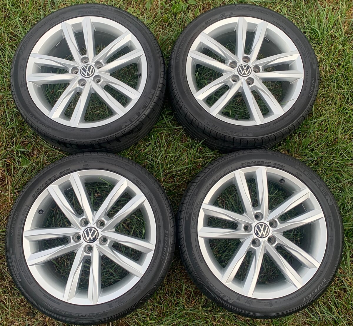 Alu kola Vw Pamplona, 5x100, R17, letní, TOP