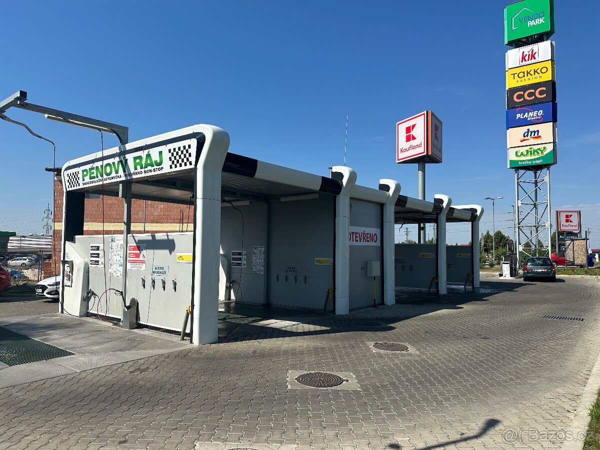 Údržba bezkontaktní automyčky Pěnový ráj