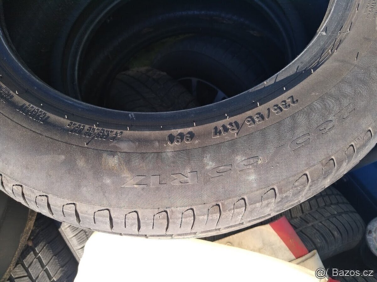 2 ks letní pneu Pirreli P7 235 55 R17 DOT 2019
