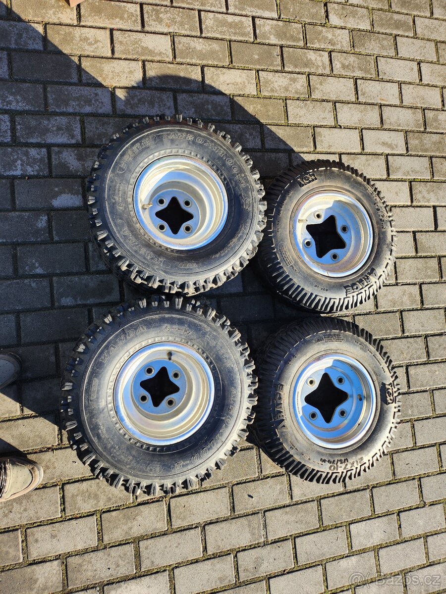 Disky sada kol 4x144 4x110 Suzuki LTZ 400