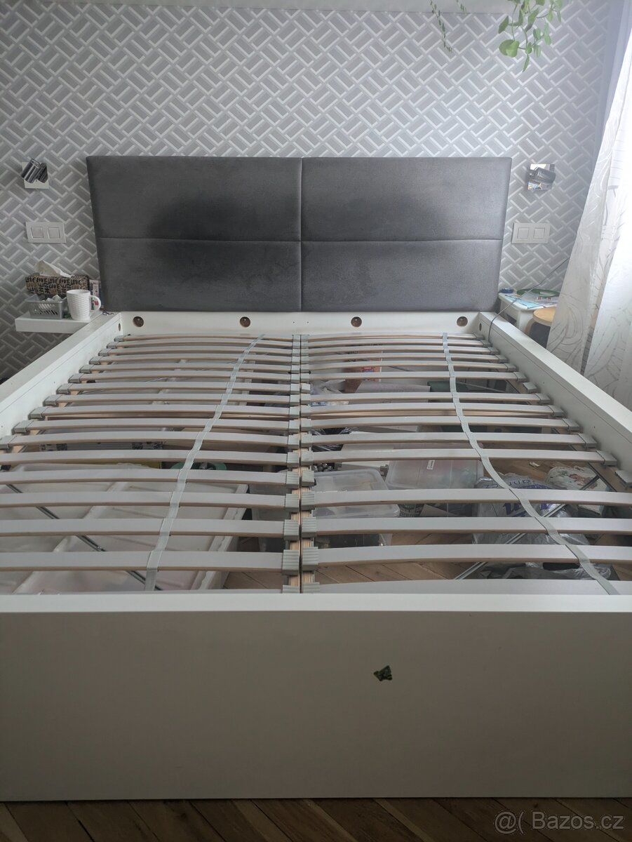Postel IKEA + matrace 160x200