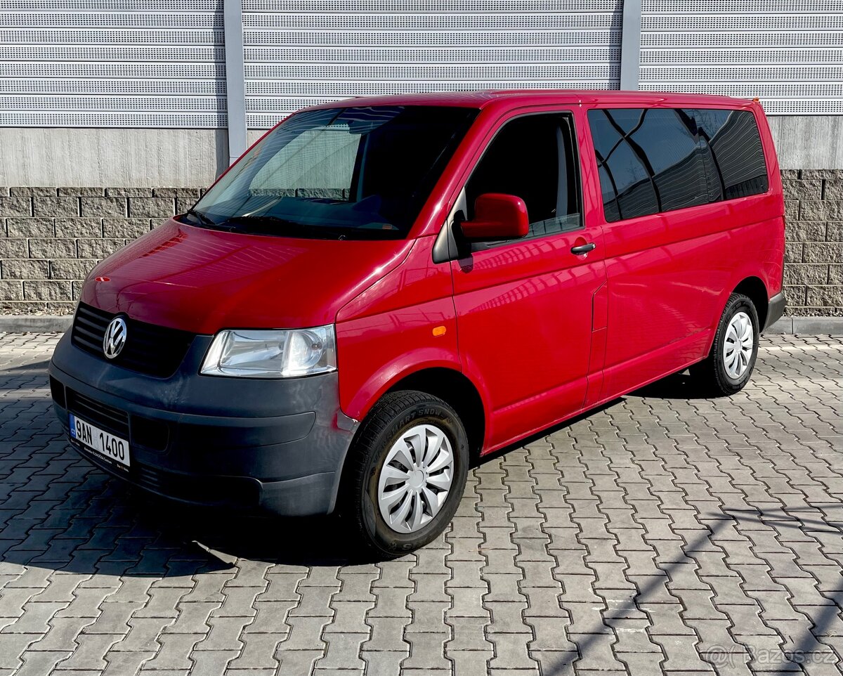 VW Transporter 2,5Tdi 96kw /9míst/ nová stk -