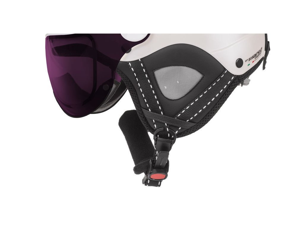 Lyžařská helma Mango Volcano VIP Perleť 53 - 55 cm